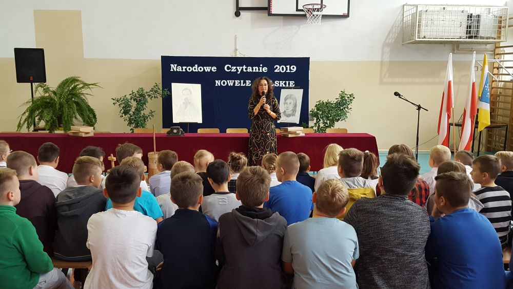 Narodowe Czytanie 2019 w naszej szkole pod hasłem „Nowele polskie”