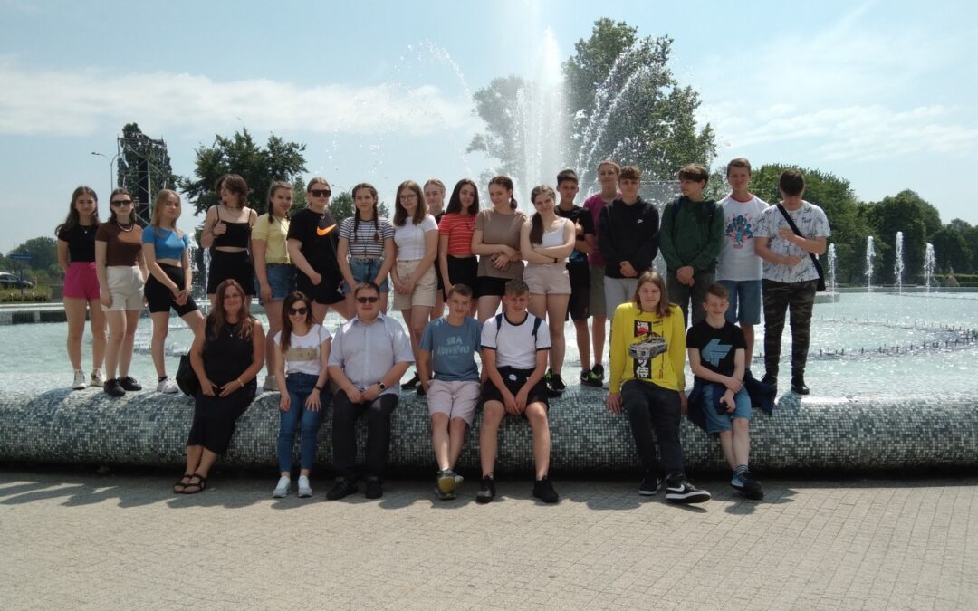 Wycieczka ósmoklasistów do Warszawy